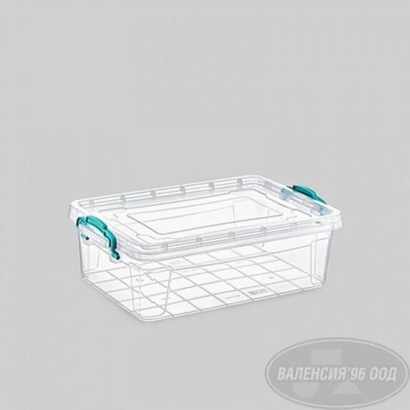 Storage boxes Box with lid 0.32l, E-498