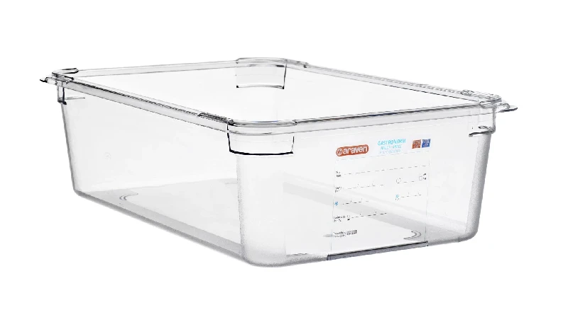Polycarbonate GN containers GN container 1/1 polycarbonate transparent, Araven, Spain