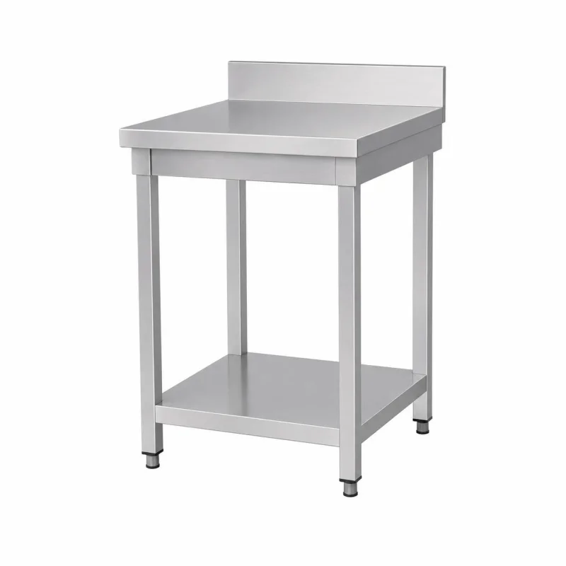 Tables Table, with lower shelf, l.70,100/70/90,  VT107SLB, GastroEl