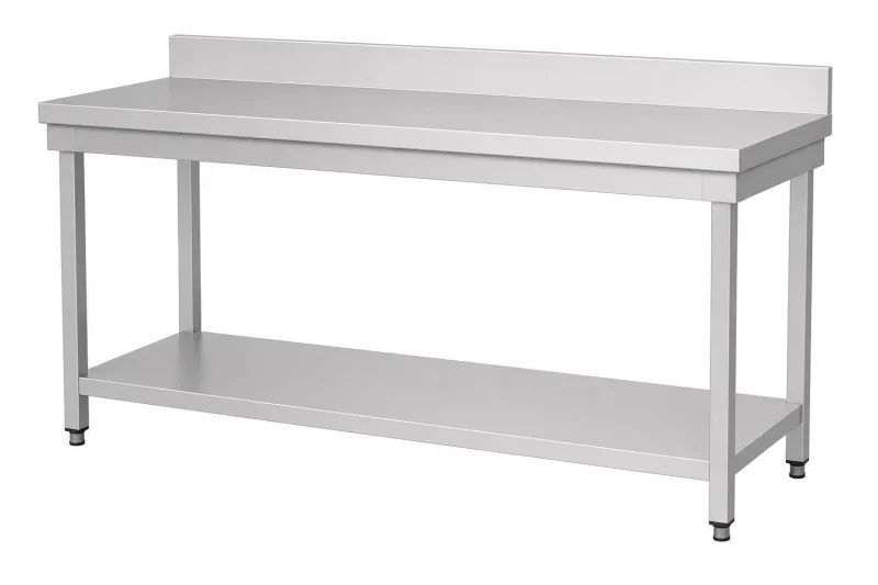 Tables Table, with lower shelf, l.70,120/70/90,  VT107SLB, GastroEl