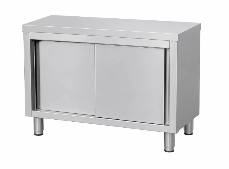 Other Workbench with 2 sliding doors l.70 120/70/90 GastroEl, VTC127SL