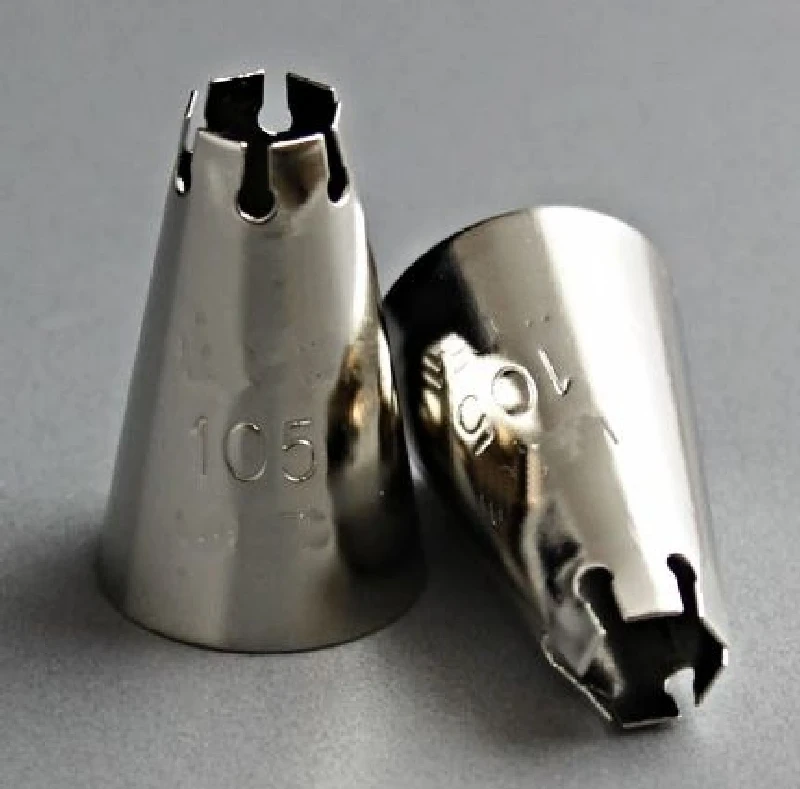 Pastry accessories Nozzle for pastry bag, star, small, 0,8 cm.