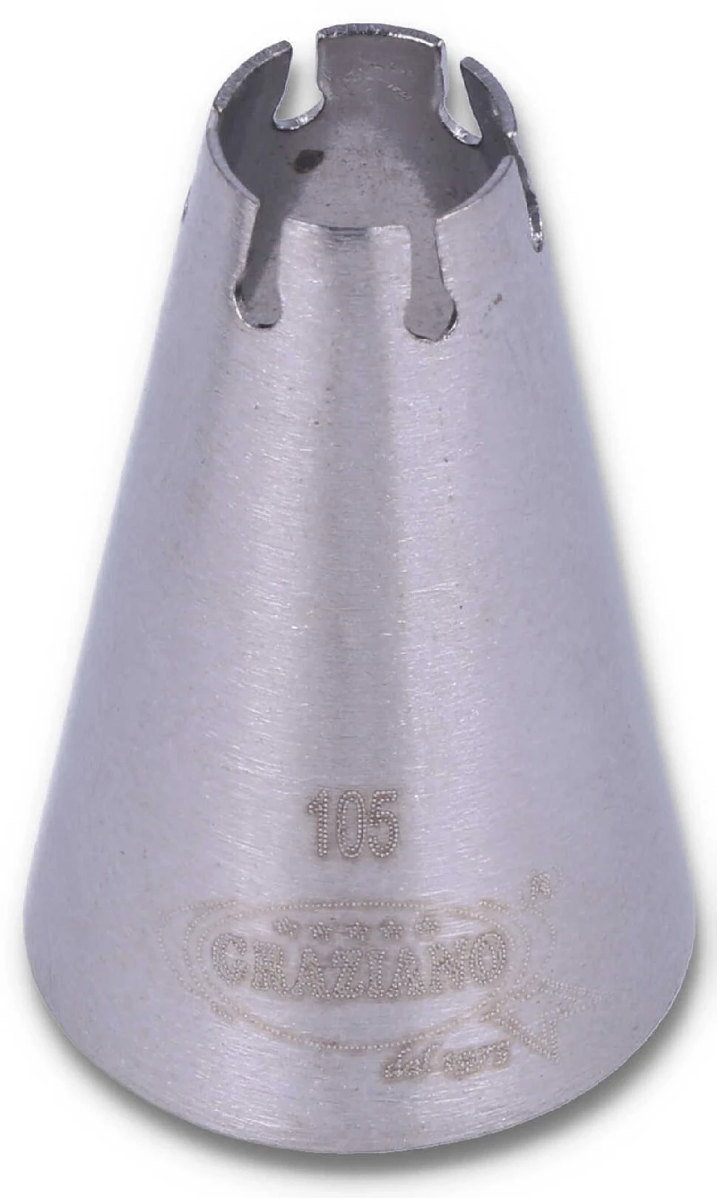 Pastry accessories Nozzle for pastry bag, star, small, 0,8 cm.