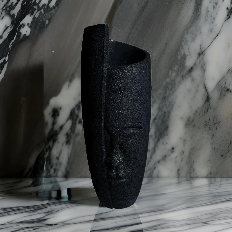 Vases and pots Cup  Face black - small 33.5/33.5/72 cm., SH231645-28