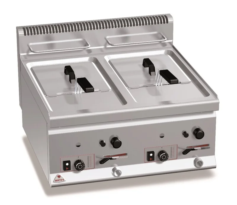 Serie 600 Gas fryer, 8l+8l, Bertos, Italy,  Gl8+8B