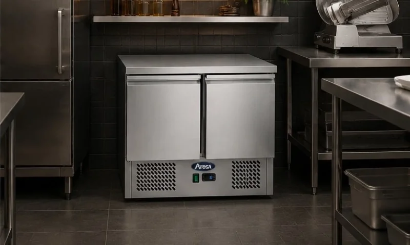 Refrigerated counters 2 Door Counter Refrigerator, ESL 3801, Gastro El