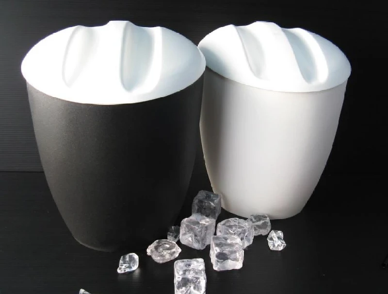 Bar accessories Round ice box, white 5763W