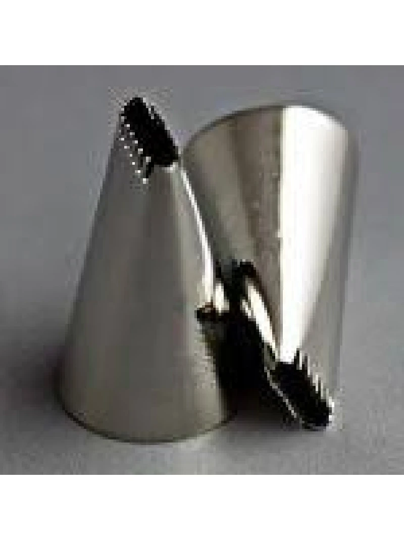 Pastry accessories Nozzle for pastry bag, basketweave , small, 0,9/0,2 cm.