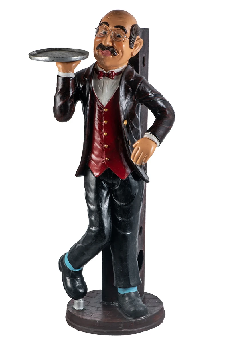 Statue Butler with plate 110 cm. | VALENCIA ’96 - professional ...