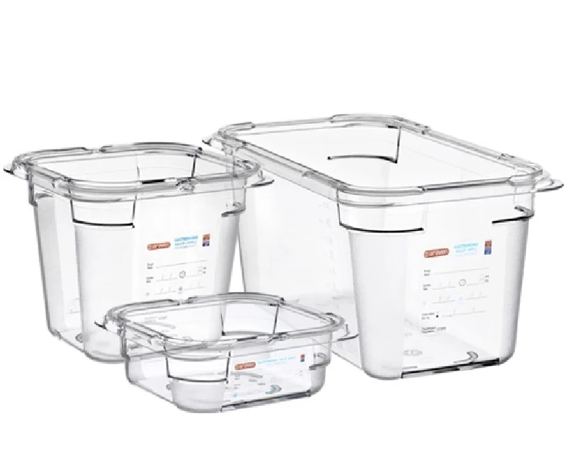Polycarbonate GN containers GN container 1/1 polycarbonate transparent, Araven, Spain