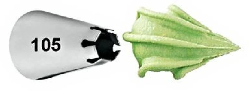 Pastry accessories Nozzle for pastry bag, star, small, 0,8 cm.