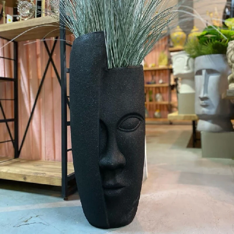 Vases and pots Cup  Face black - small 33.5/33.5/72 cm., SH231645-28