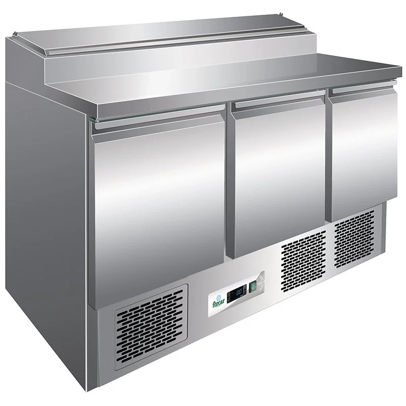 Refrigerated counters Three Door Pizza counter, 3 doors, Forcar, Italy