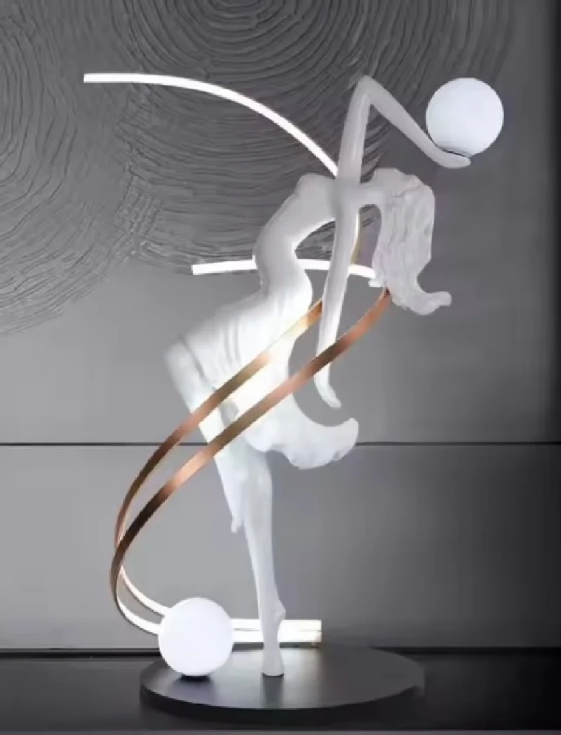 Statue/statues Grace Ribbon Statue, shining, STV06-185