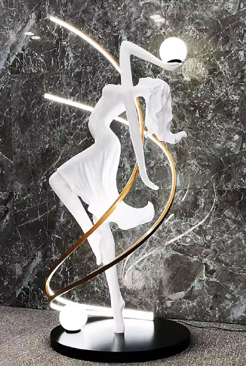 Statue/statues Grace Ribbon Statue, shining, STV06-185