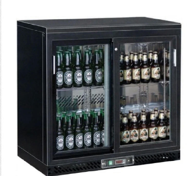 Bottle cooler 2 sliding door, LG-198S | VALENCIA ’96 - professional ...