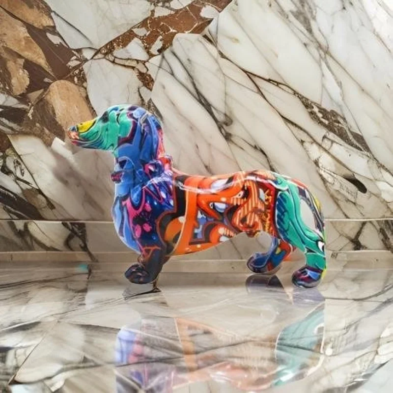 Statue/statues Dachshund Statuette, 11301-1