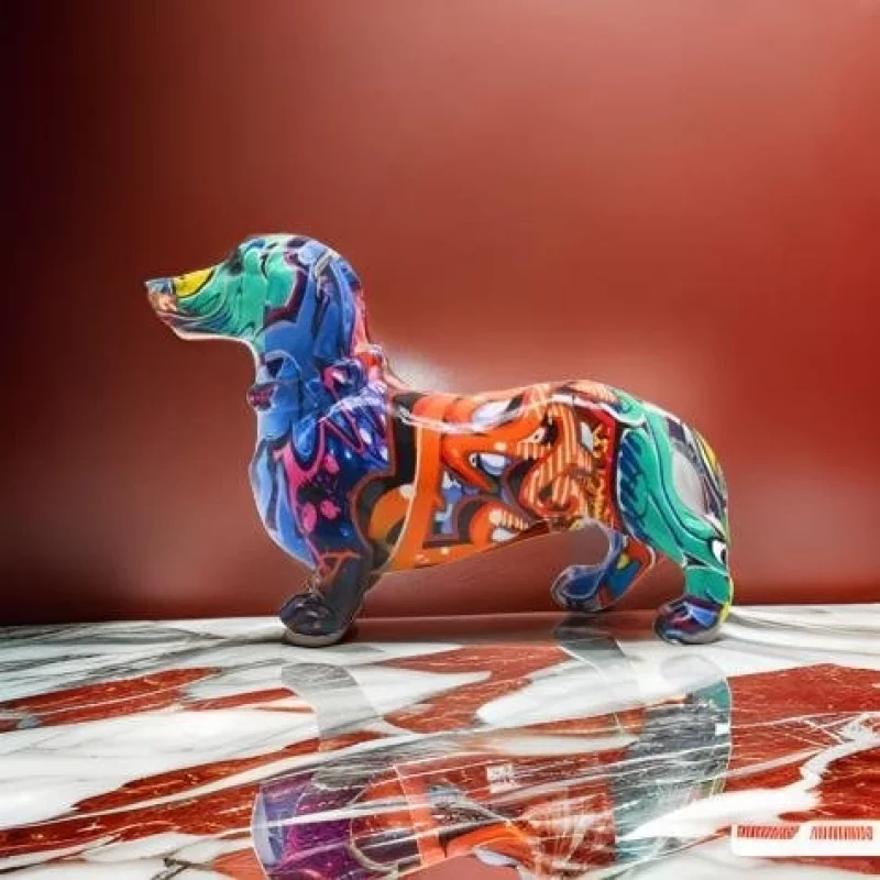 Statue/statues Dachshund Statuette, 11301-1