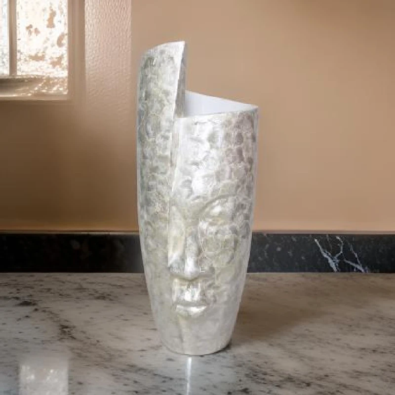 Vases and pots Flower Pot Face pearl - small 33.5/33.5/72 cm, SH23489-28