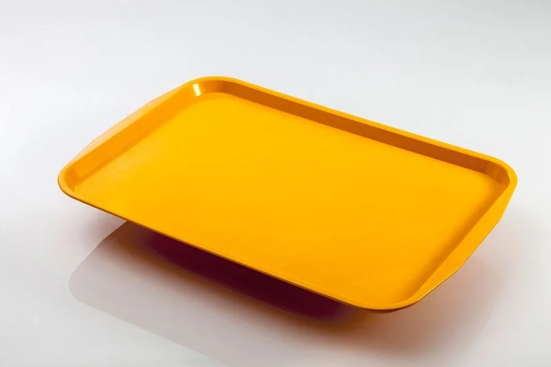 Bar accessories Tray, self-service, yellow, 32/46  cm., GT3646