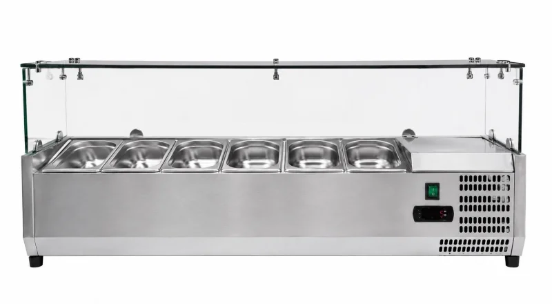 Refrigeration equipment Countertop Cold Display, VRX 1500/390, 6 GN 1/3-100