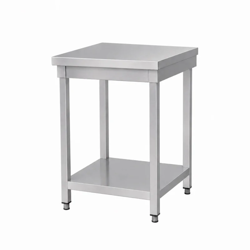 Tables Table, with lower shelf, l.70,80/70/90,  VT87SL, GastroEl
